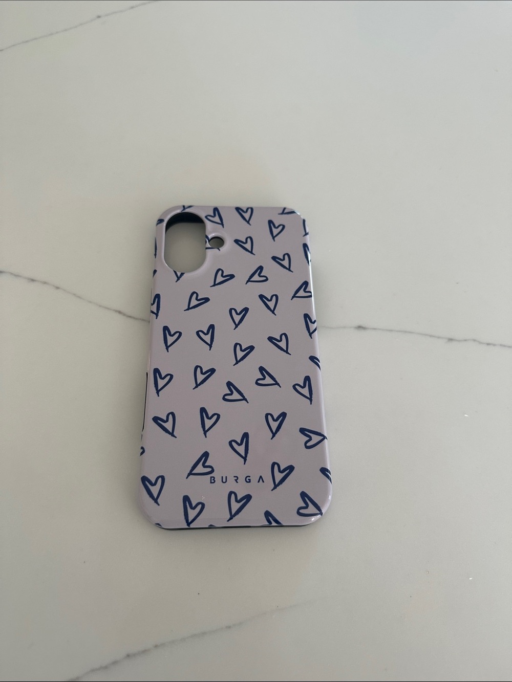 Heart Pattern Phone Case for iPhone 16 plus